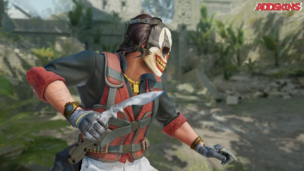 ★ Kukri Knife | Urban Masked pose-3