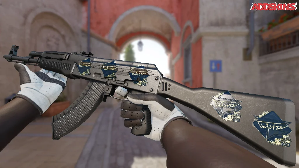 Sticker | Twistzz (Gold) | Rio 2022 inspecting