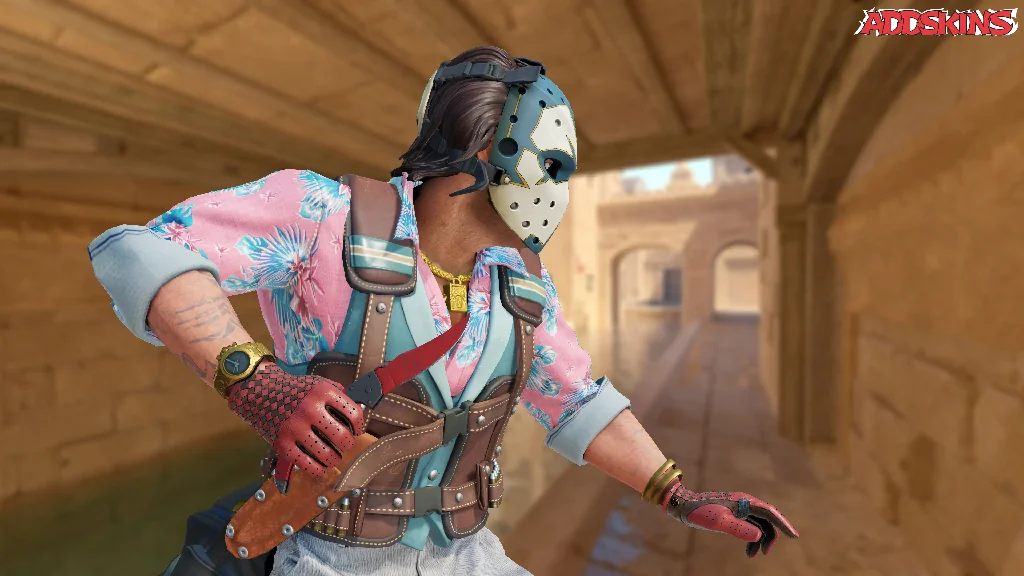 ★ Falchion Knife | Crimson Web pose-3
