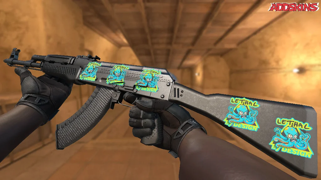 Sticker | Blue Lethal inspecting