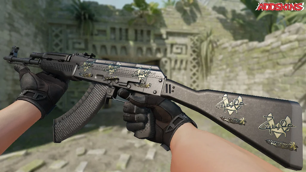 Sticker | ZywOo (Gold) | Antwerp 2022 inspecting