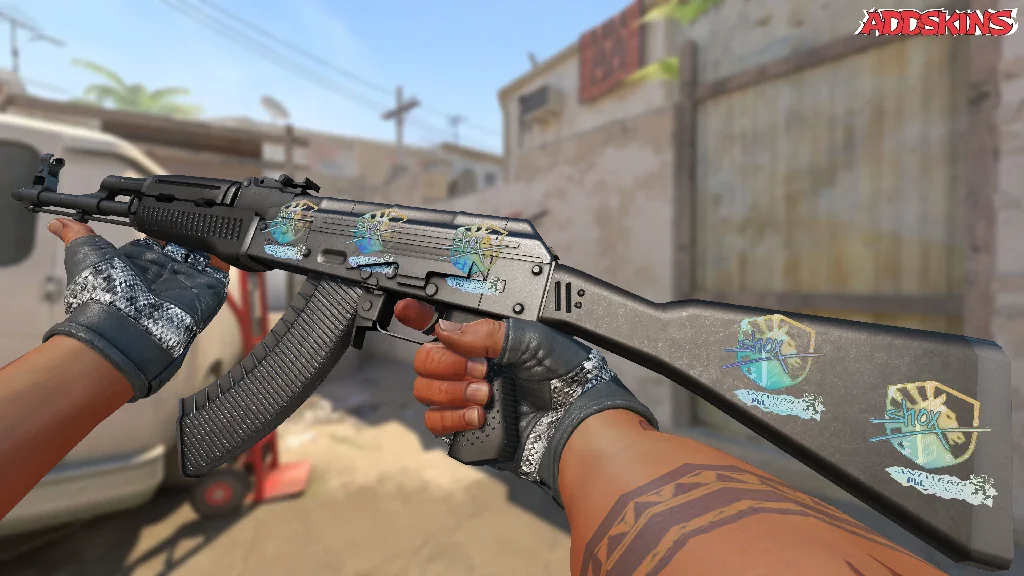 Sticker | shox (Holo) | Antwerp 2022 inspecting