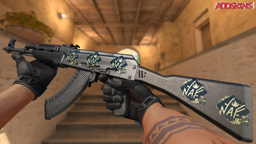 Sticker | NAF (Gold) | Rio 2022 inspecting