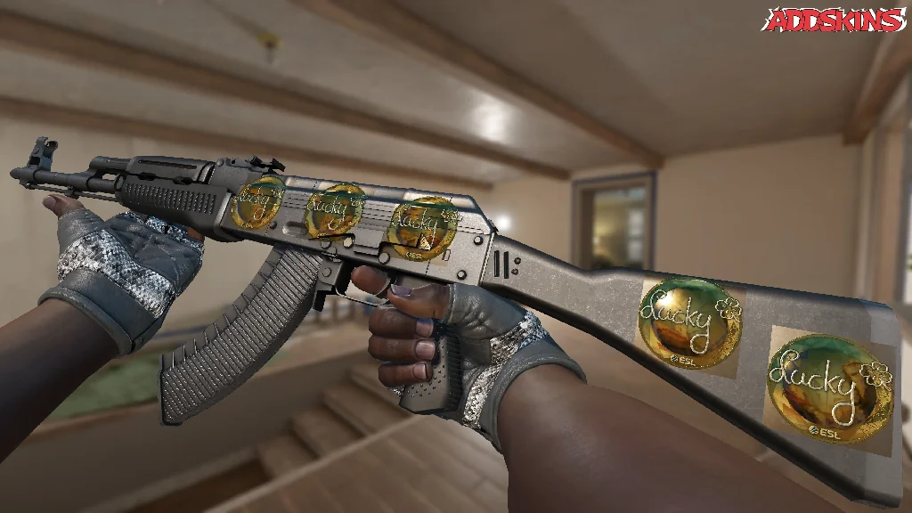 Sticker | Lucky (Gold) | Katowice 2019 inspecting