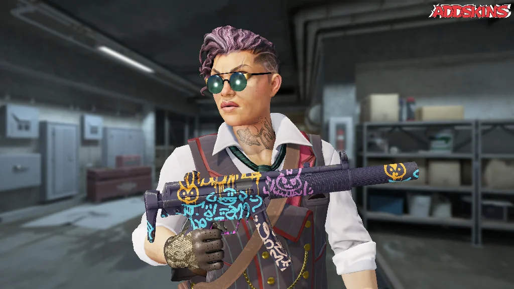 MP5-SD | Neon Squeezer pose-1