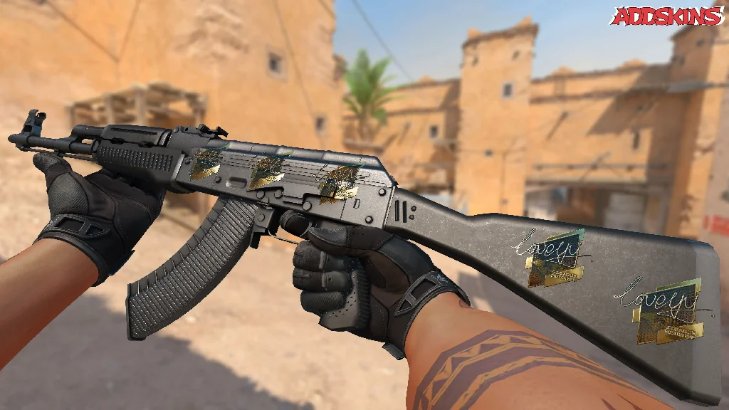 Sticker | LoveYY (Gold) | Boston 2018 inspecting