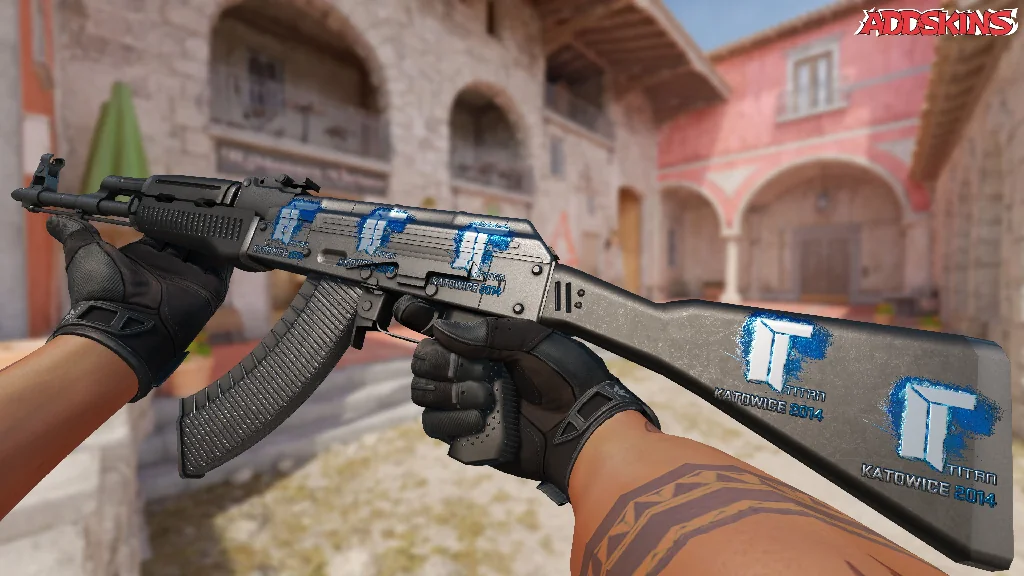 Sticker | Titan (Foil) | Katowice 2014 inspecting