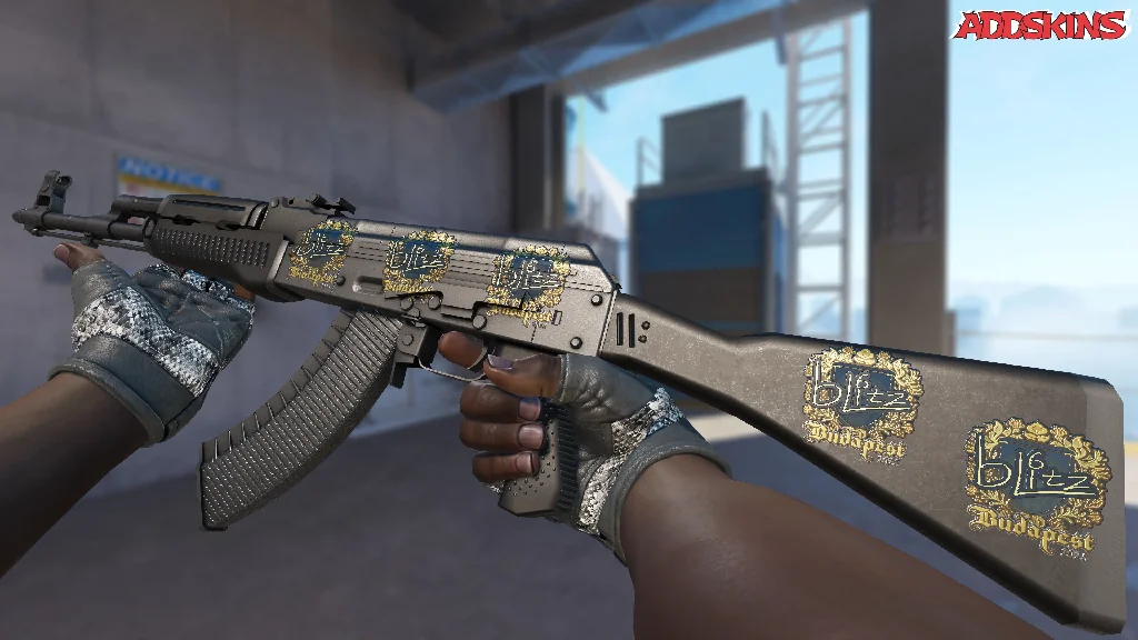 Sticker | bLitz (Gold) | Budapest 2025 inspecting