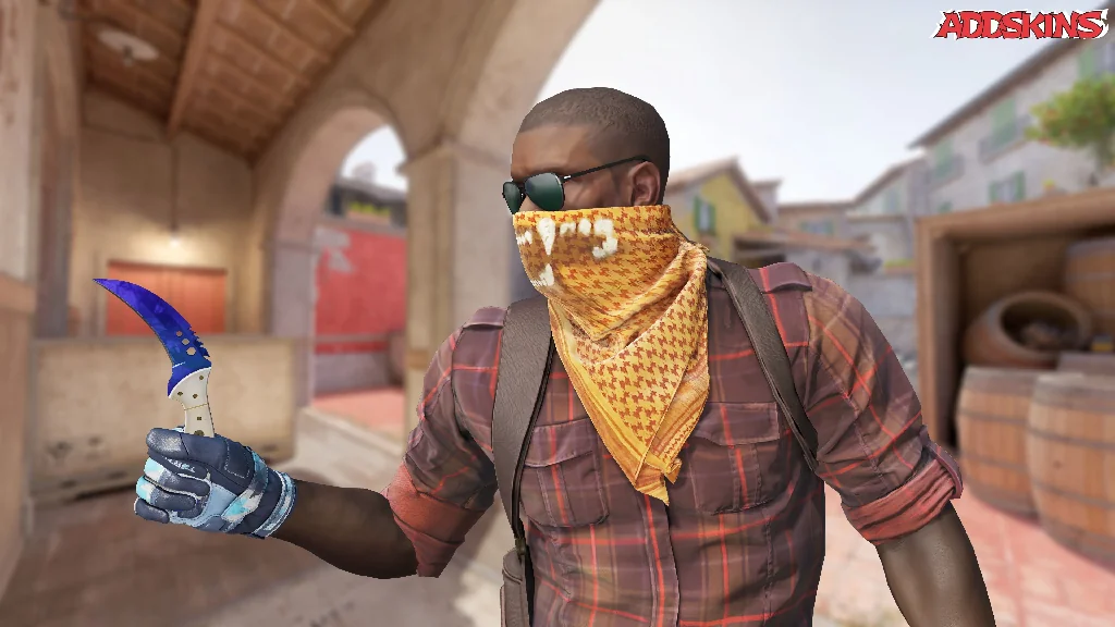 ★ Talon Knife | Doppler Sapphire pose-2