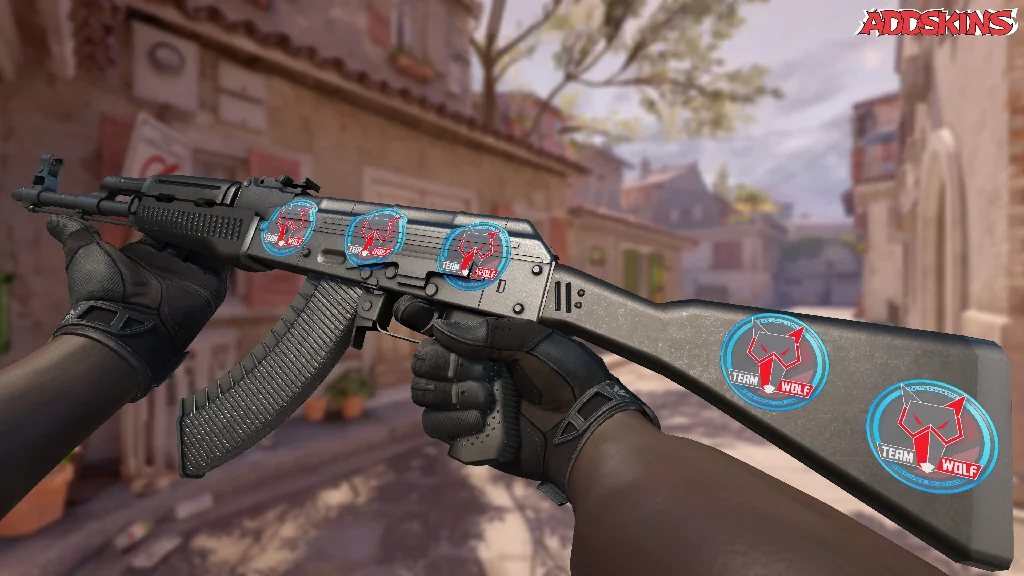 Sticker | MTS GameGod Wolf | Cologne 2014 inspecting