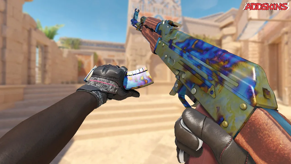 AK-47 | Case Hardened reloading