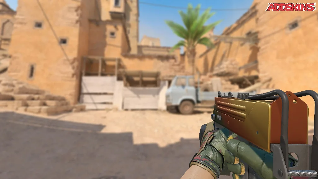 MAC-10 | Amber Fade holding