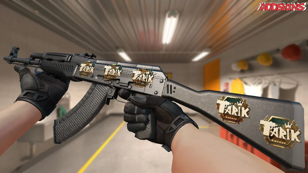 Sticker | tarik (Gold) | London 2018 inspecting