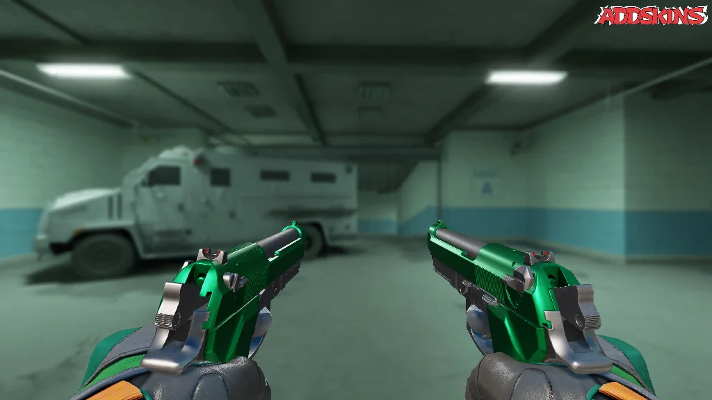Dual Berettas | Emerald holding