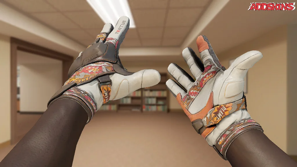 ★ Moto Gloves | POW! inspecting