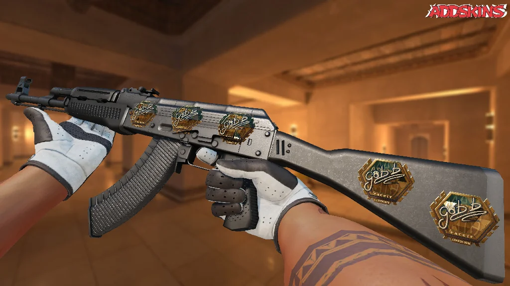 Sticker | gob b (Gold) | London 2018 inspecting
