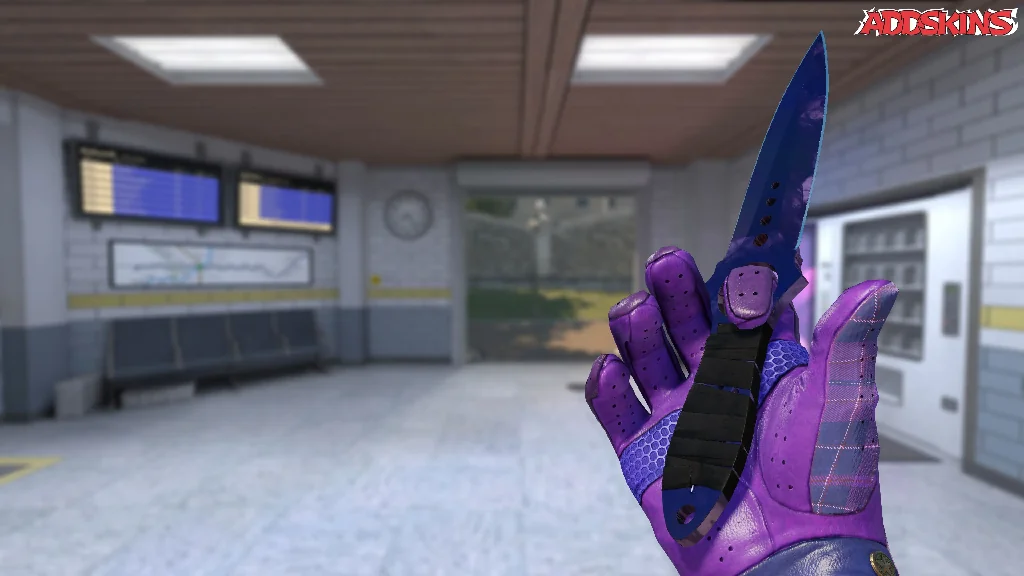 ★ Skeleton Knife | Doppler Black Pearl inspecting