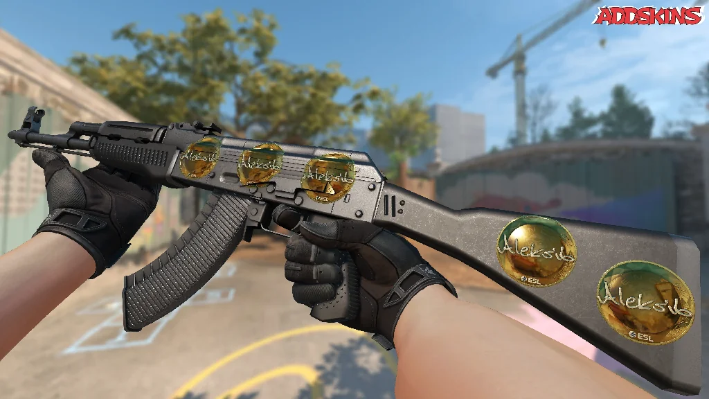 Sticker | Aleksib (Gold) | Katowice 2019 inspecting