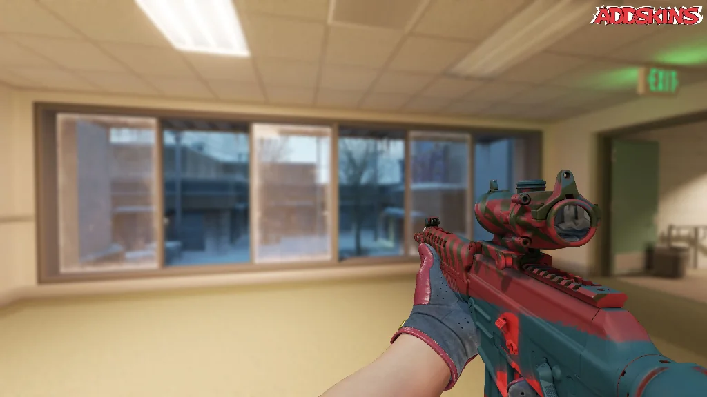SG 553 | Fallout Warning holding