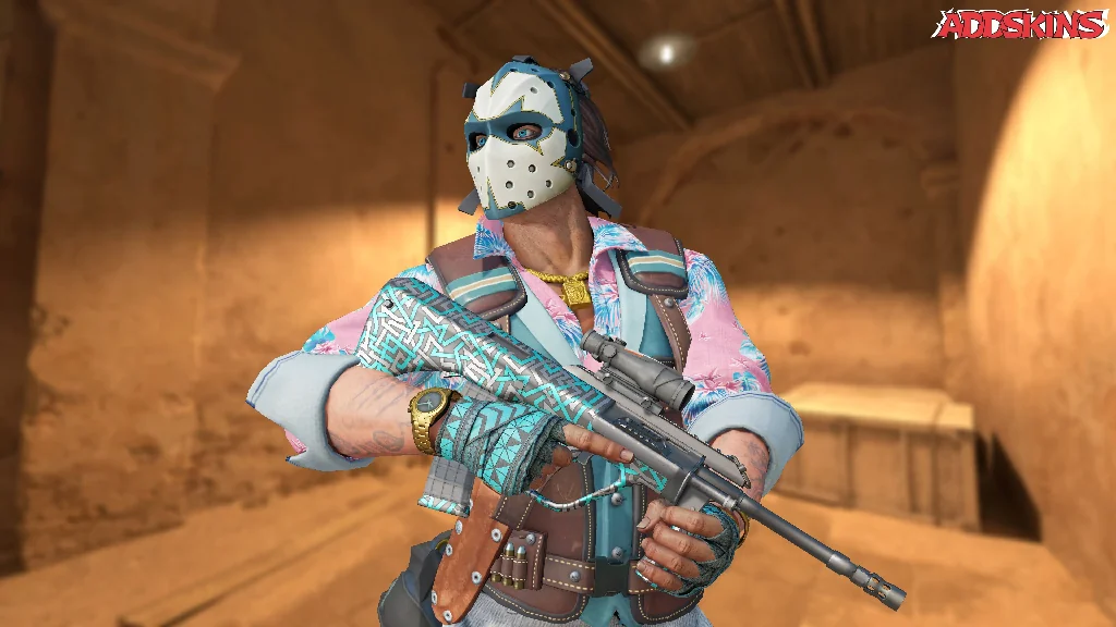 AUG | Ricochet pose-1