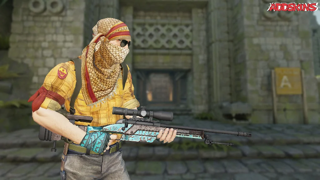SSG 08 | Azure Glyph pose-3