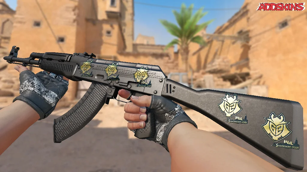 Sticker | G2 Esports (Gold) | Stockholm 2021 inspecting