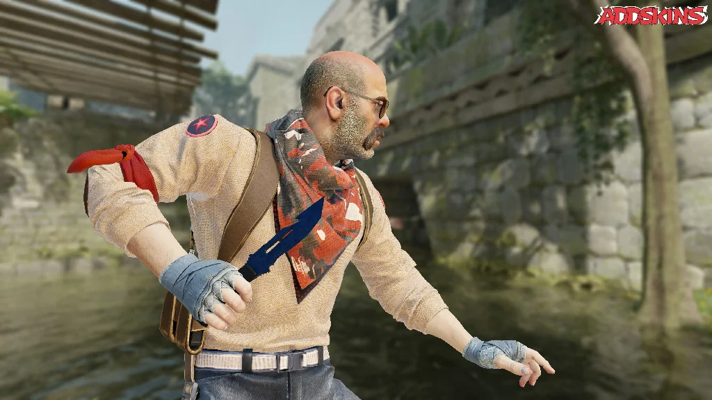 ★ Survival Knife | Blue Steel pose-3