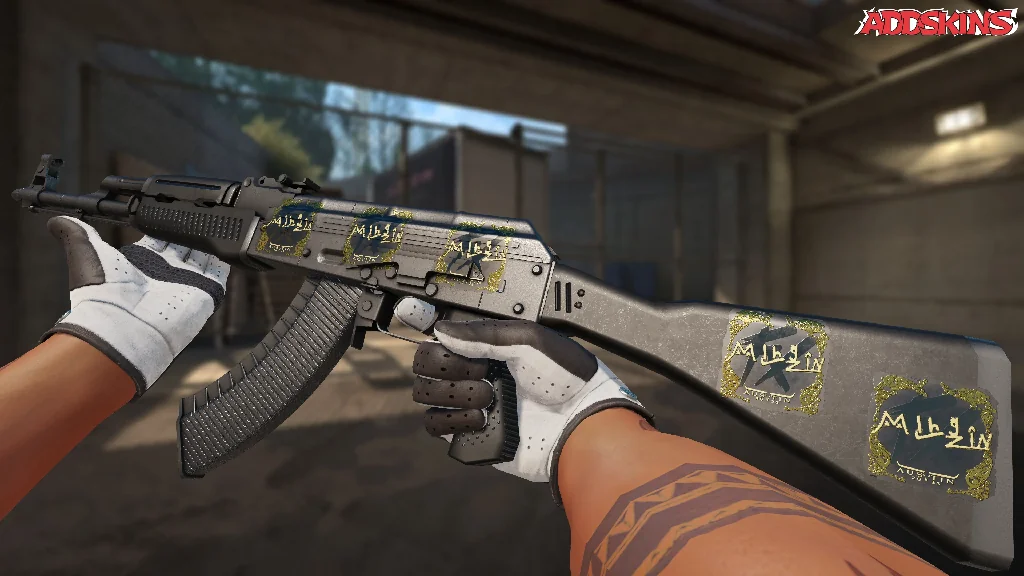 Sticker | mlhzin (Gold) | Austin 2025 inspecting