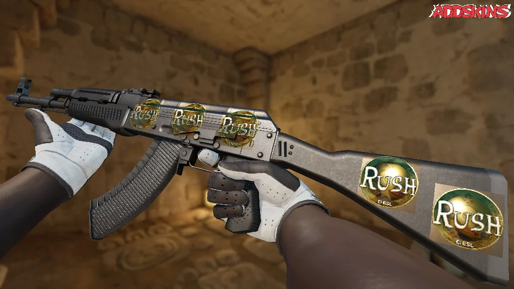 Sticker | RUSH (Gold) | Katowice 2019 inspecting