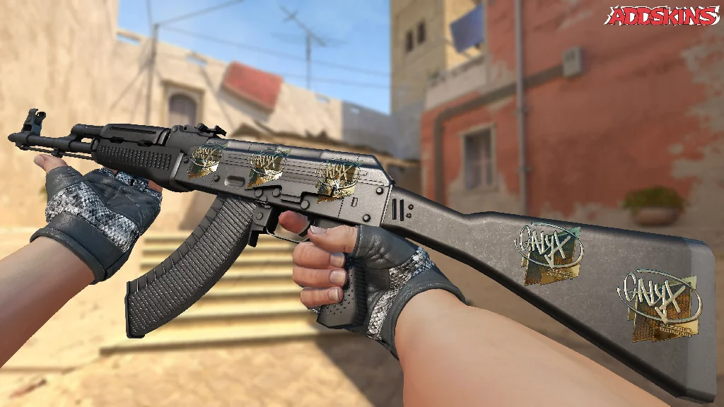 Sticker | Calyx (Gold) | Boston 2018 inspecting