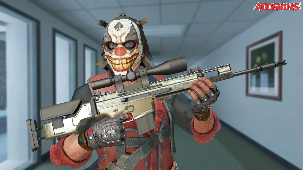 SCAR-20 | Army Sheen pose-1