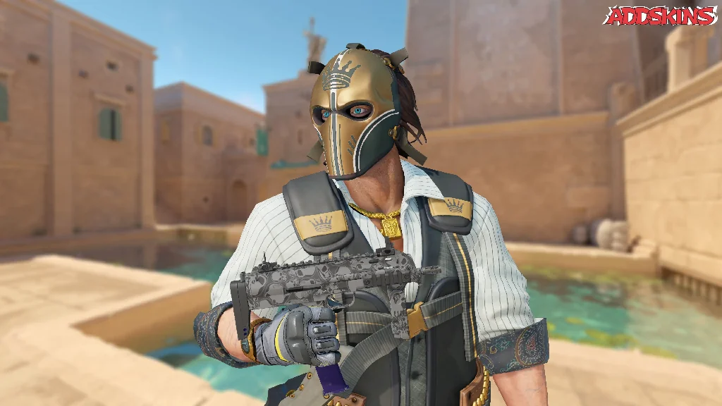 MP7 | Skulls pose-1