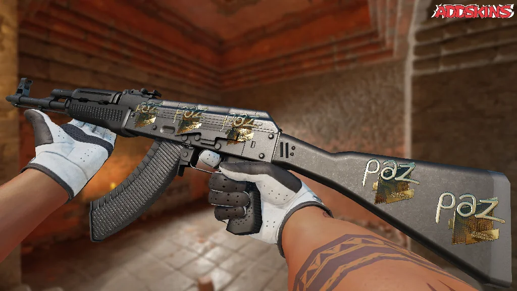 Sticker | paz (Gold) | Boston 2018 inspecting