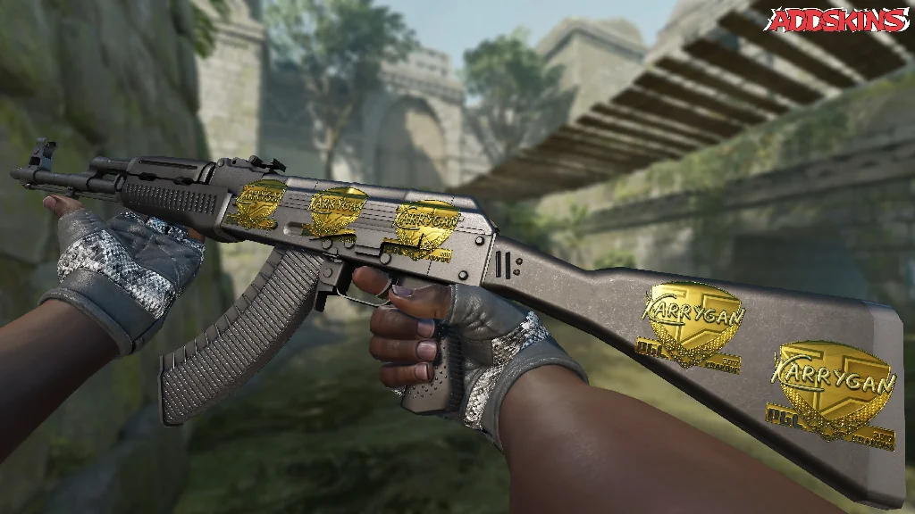 Sticker | karrigan (Gold) | Krakow 2017 inspecting