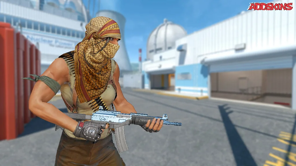 Galil AR | Blue Titanium pose-3