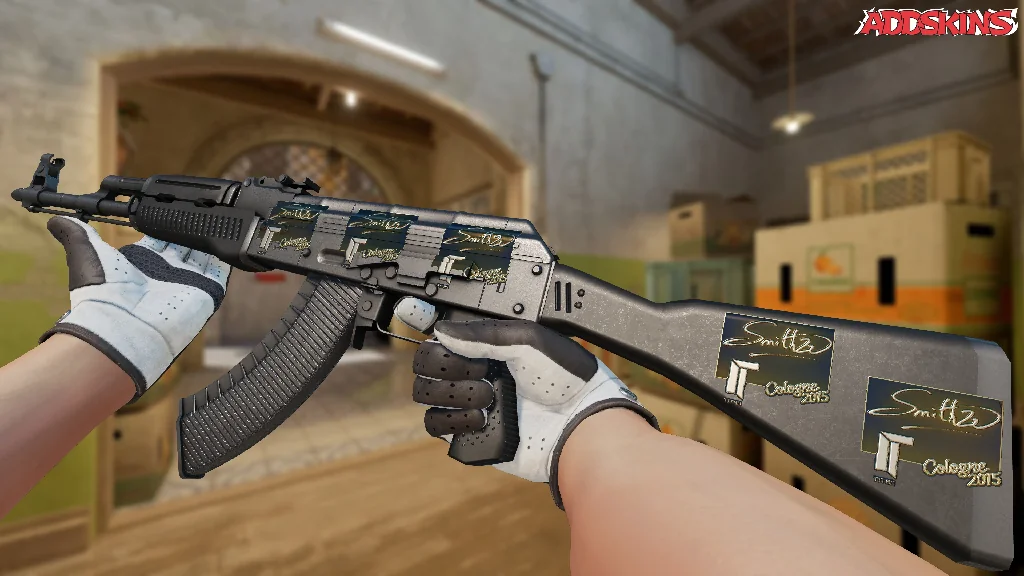 Sticker | SmithZz (Gold) | Cologne 2015 inspecting