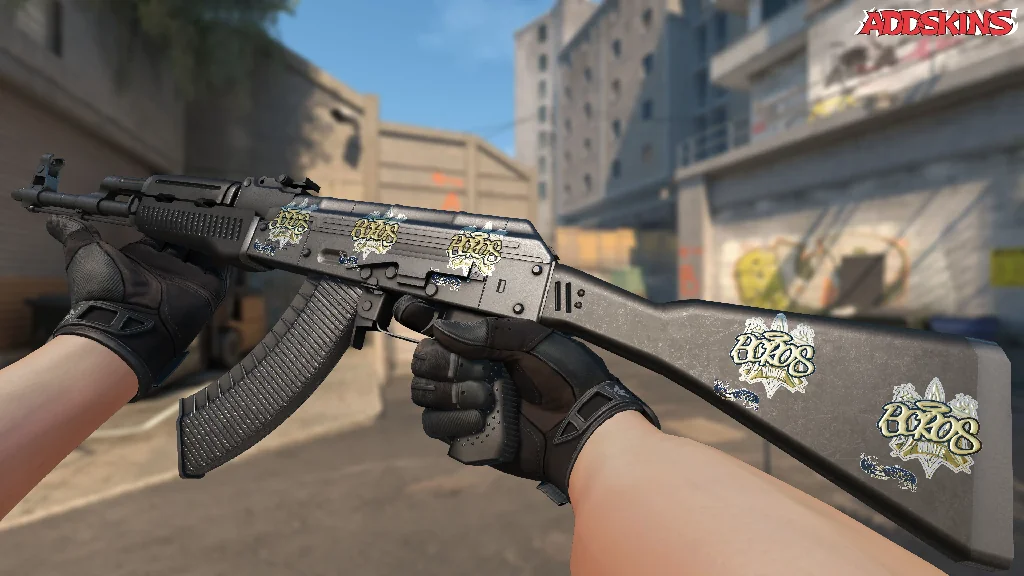 Sticker | BOROS (Gold) | Paris 2023 inspecting