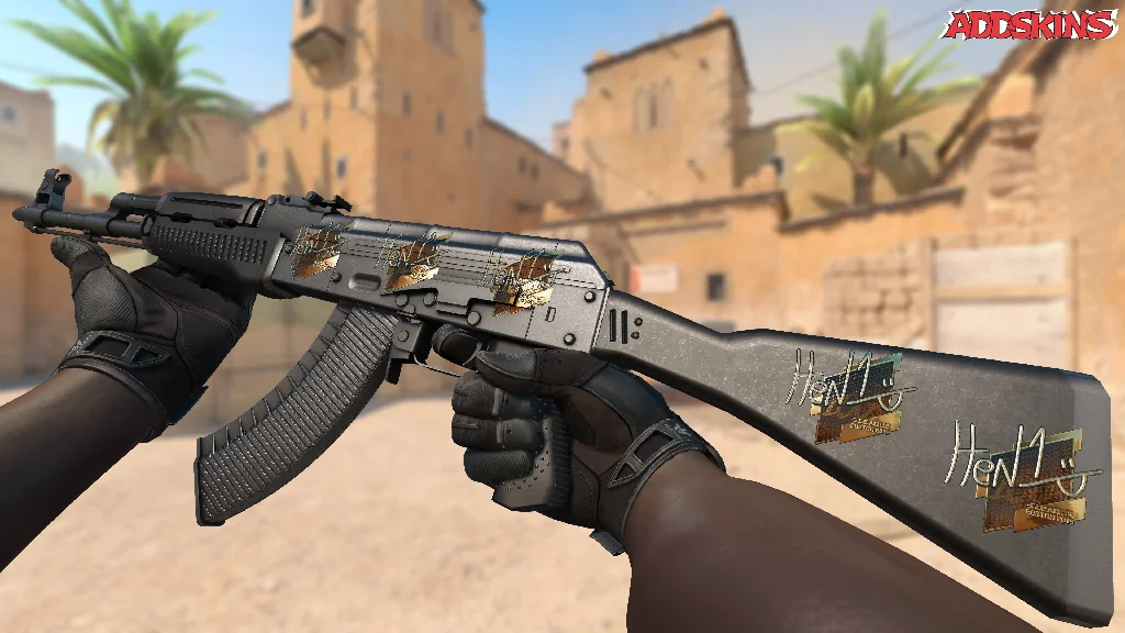Sticker | HEN1 (Gold) | Boston 2018 inspecting