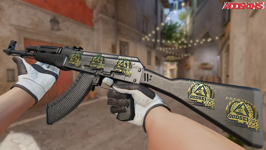 Sticker | GODSENT (Gold) | 2020 RMR inspecting