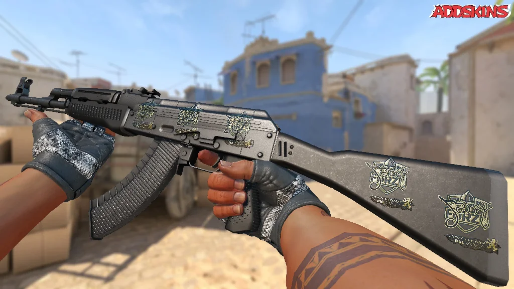 Sticker | Jerry (Gold) | Antwerp 2022 inspecting