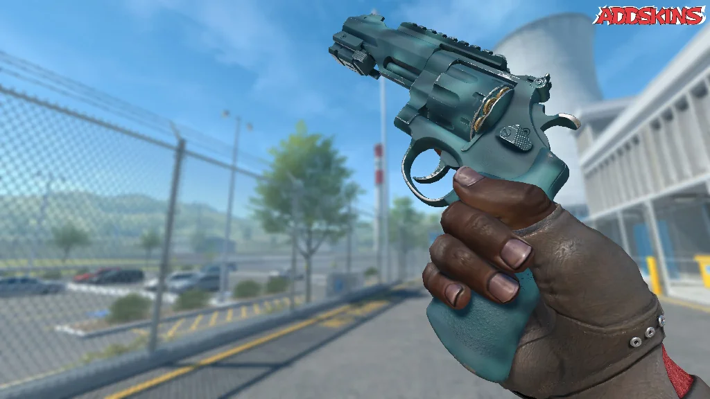 R8 Revolver | Canal Spray inspecting