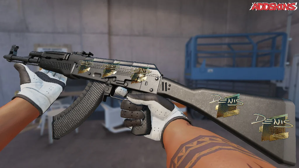 Sticker | denis (Gold) | Boston 2018 inspecting