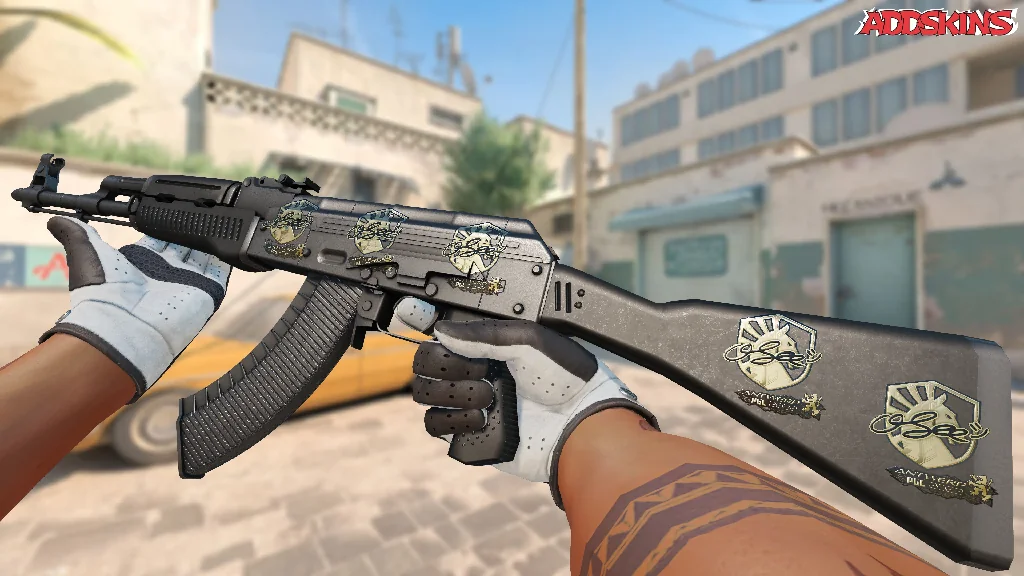 Sticker | oSee (Gold) | Antwerp 2022 inspecting