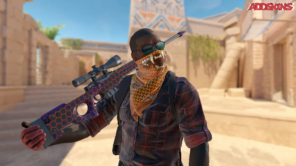 AWP | Electric Hive pose-2