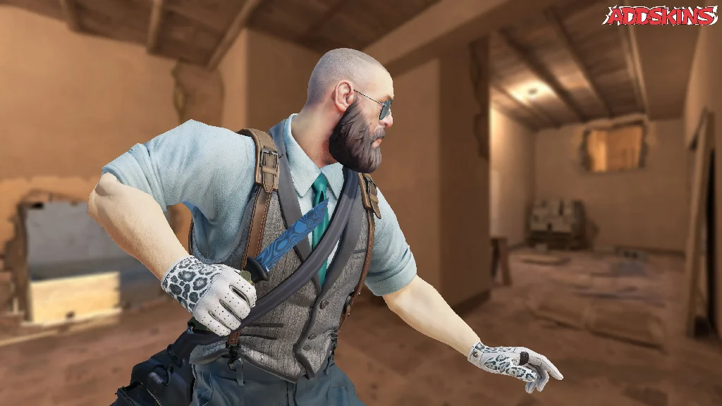 ★ Ursus Knife | Damascus Steel pose-3