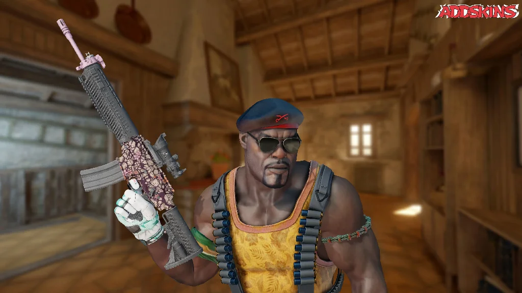 SG 553 | Desert Blossom pose-2