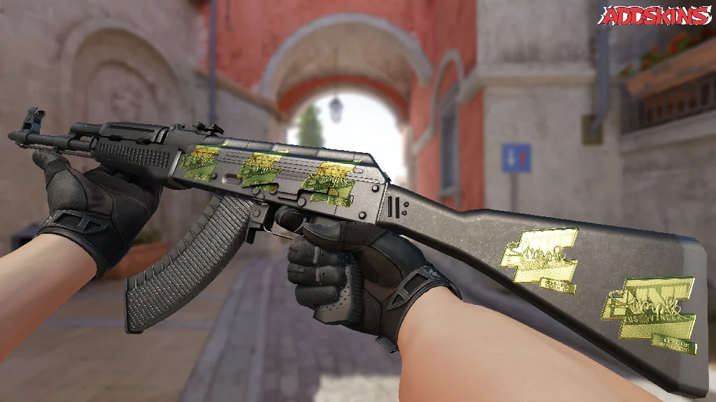 Sticker | s1mple (Gold) | Atlanta 2017 inspecting