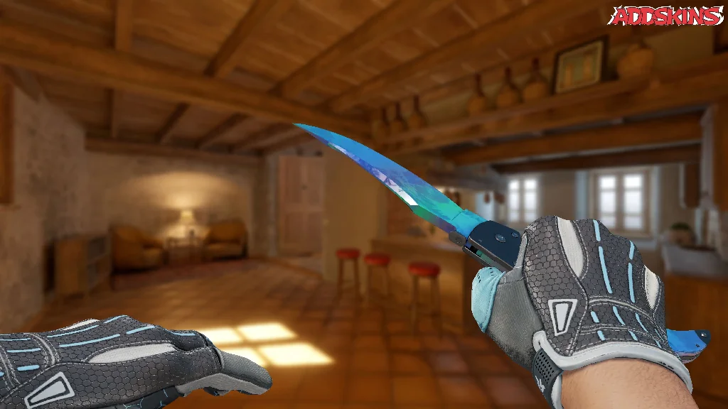 ★ Falchion Knife | Gamma Doppler Phase 1 holding