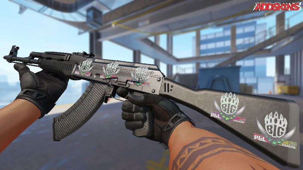 Sticker | BIG (Holo) | Krakow 2017 inspecting