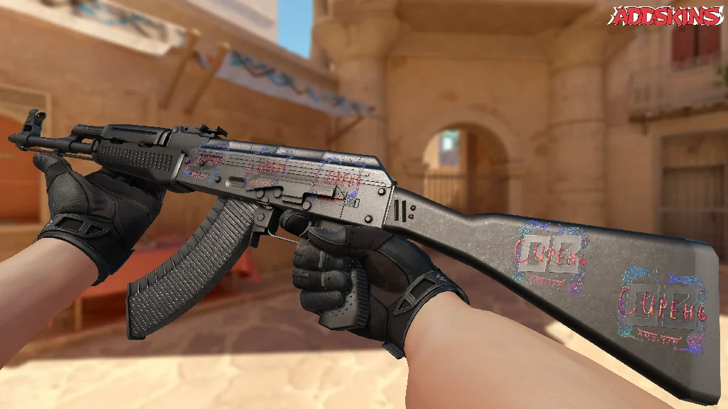 Sticker | S1ren (Holo) | Austin 2025 inspecting